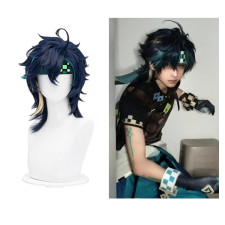 Genshin Impact Kinich Wig - Kinich Costume Wig Prop
