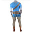 The Legend of Zelda: Breath of the Wild Link Cosplay Costume Suit