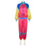 70's Era Retro Costume - Pink Tracksuit 70's 80's Cosplay