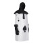 Alice in Wonderland Playing Cards Spades Costume - Coat Hat Gloves Set Ace of Spades Playing Card Cosplay