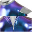 Alien Costume - Shiny Blue Jumpsuit Alien Cosplay