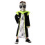 Kids Alien Costume - Shirt Mask Set Alien Spaceman Cosplay