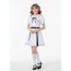 BanG Dream Ave Mujica Summer School Uniform Costume - White Dress BanG Dream School Uniform Cosplay