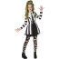 Women Beetlejuice Costume - Striped Dress Set Beetlejuice Cosplay