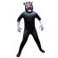 Kids Roblox Trevor Henderson's Cartoon Mouse Costume - Black Bodysuit Mask Cartoon Mouse Cosplay
