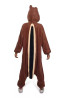 Chip N Dale Rescue Rangers Chip Costume - Onesie Jumpsuit Chip Cosplay