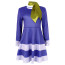 Scooby-Doo Daphne Blake Costume - Purple Dress Scarf Set Daphne Blake Cosplay
