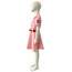 Girls A League of Their Own Dottie Hinson Costume - Pink Dress Dottie Hinson Cosplay