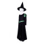 Wicked Elphaba Thropp Wicked Witch of the West Costume - Black Dress Hat Set Elphaba Thropp Cosplay