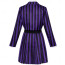 Wednesday Season 2 Enid Sinclair Costume - Purple Black Skirt Coat Set Enid Sinclair Cosplay