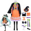 Hatsune Miku Costume - Pumpkin Witch Dress Hat Set Hatsune Miku Halloween Cosplay