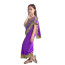 Girls Indian Sari Costume - Purple Dress Sari Cosplay