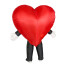 Happy Red Heart Inflatable Costume - Happy Red Heart Cosplay