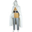 Star Wars The Acolyte Sol Costume - Shirt Pants White Cloak Jedi Sol Cosplay