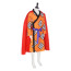 One Piece Jinbe Costume - Orange Kimono Cape Set Jinbe Cosplay