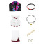 League of Legends Arcane Jinx Costume - White Dress Black Jacket Set Jinx Cosplay