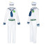 JoJo's Bizarre Adventure Josuke Higashikata Costume - White Sailor Outfit Josuke Higashikata Cosplay