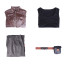 The Legend of Hei Luye Costume - Brown Jacket Pants Set Luye Cosplay