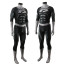Amity Thereafter Dark Danny Costume - Black & White Muscle Pattern Bodysuit Dark Danny Cosplay