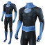 Fantastic Four Mr. Fantastic Costume - Blue Black Bodysuit Mr. Fantastic Cosplay