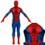 Spider-Man Comic Style Suit Costume - Muscle Pattern Bodysuit Spider Man Cosplay