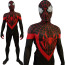 Spider-Man Miles Morales Costume - Default Classic Bodysuit Mask Spider Man Cosplay