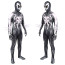 Spider-Man: Across the Spider-Verse Spider-Man 2099 Costume - Black and White Spikes Bodysuit Spider-Man 2099 Cosplay