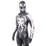 Spider-Man: Across the Spider-Verse Spider-Man 2099 Costume - Black and White Spikes Bodysuit Spider-Man 2099 Cosplay