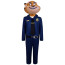 Zootopia Clawhauser Costume - Bodysuit Mask Clawhause Cosplay