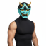 K-Pop Demon Hunters Horned Demon Blue Mask Prop - Horned Blue Demon Kpop Costume Cosplay Mask