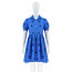 Matilda The Musical Matilda Wormwood Costume - Blue Dress Matilda Wormwood Cosplay