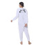 Kids Polar Bear Costume - White Onesie Jumpsuit Polar Bear Cosplay