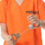 Prison Uniform Costume - Orange Kids Prison Jumpsuit Uniform Cosplay