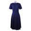Beth Harmon Blue Dress From The Queen's Gambit Cosplay Costume