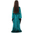 Kids Medieval Renaissance Costume - Green Dress Medieval Renaissance Cosplay