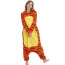 Kids Dark Orange Tigger Costume - Onesie Jumpsuit Dark Orange Tigger Cosplay