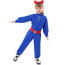 Kids Charlie and the Chocolate Factory 2005 Violet Beauregarde Costume - Blueberry Girl Overalls Violet Beauregarde Cosplay