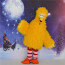 Giant Big Bird Cosplay Halloween Costume Mascot