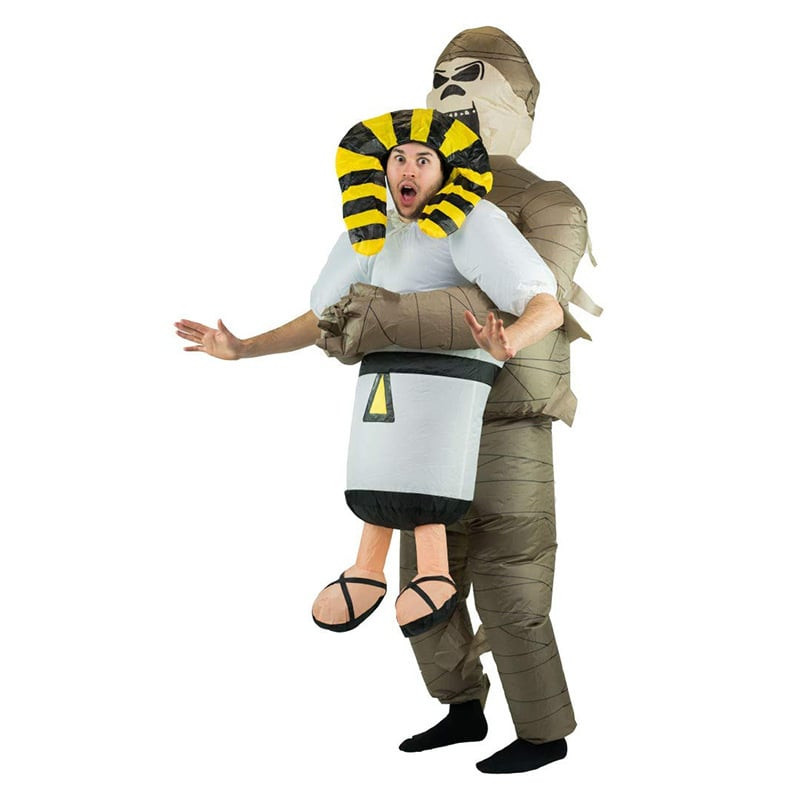 Pharaoh And Mummy Inflatable Costume