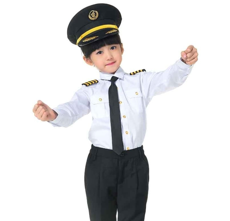 Kids Pilot Costume