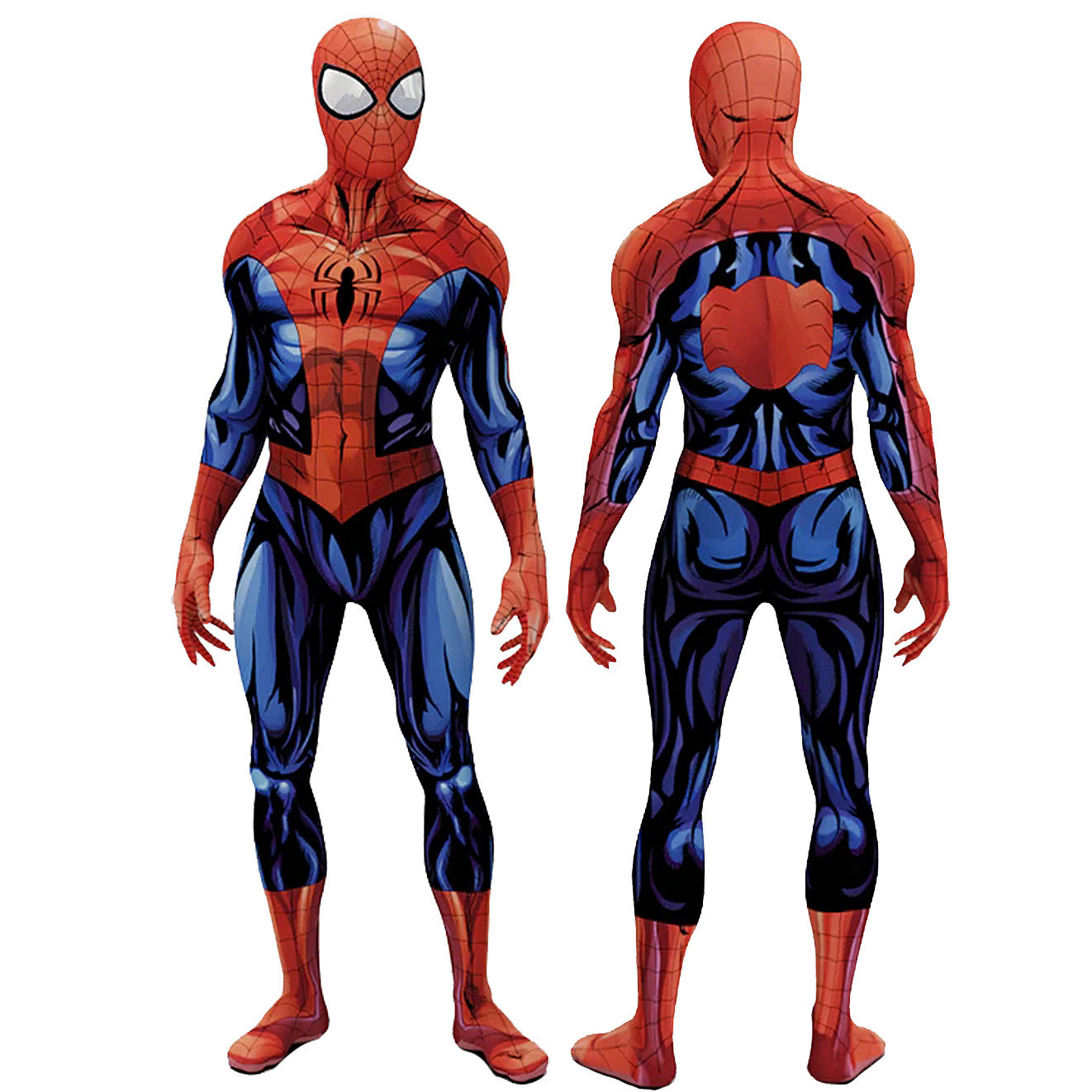 Marvel's Spider-Man Comic Spider-Man Suit Costume - Bodysuit Comic Spider-Man Suit Cosplay