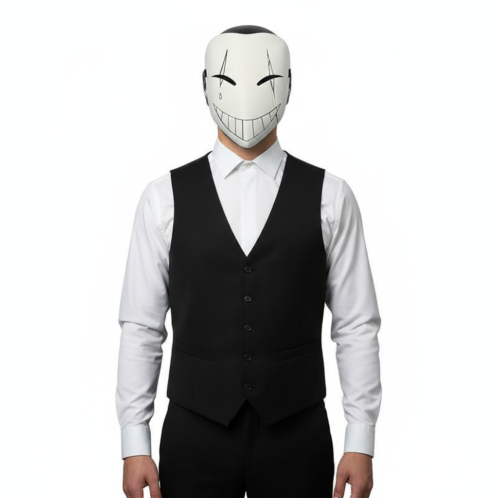 The Freak Circus Pierrot Mask Prop - Pierrot Cosplay Costume Mask