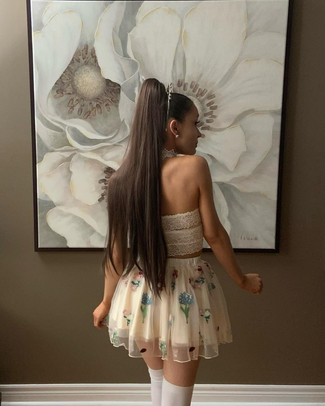 Ariana Grande Wig - Ponytail Straight Wig Ariana Grande Cosplay Costume