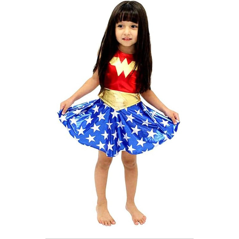 Wonder Woman Costume - Girls Tutu Dress Wonder Woman Cosplay