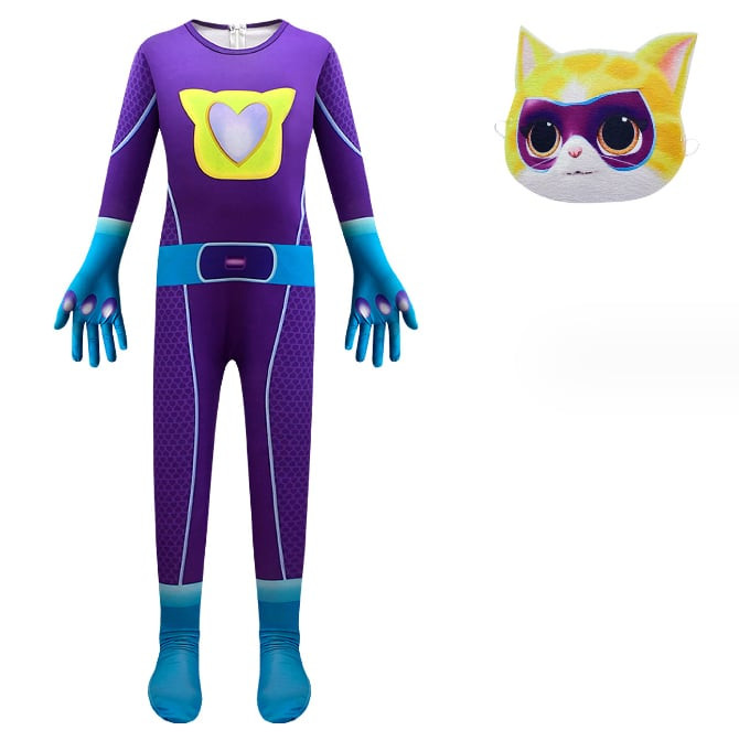 Kids SuperKitties Sparks Costume - Sparks Cosplay