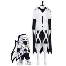 Undertale Cross Sans Costume - Shirt Cape Shorts X Sans Cosplay