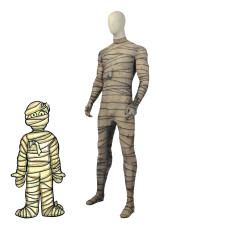 Ancient Mummy Costume - Bodysuit Mummy Cosplay