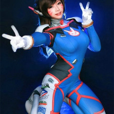 Overwatch D.Va Costume - Bodysuit Type3 D.Va Cosplay