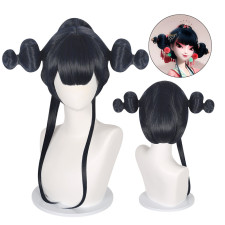 White Snake Old Fox Wig - Old Fox Costume Wig Prop