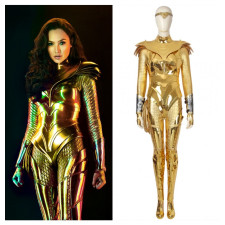 Wonder Woman 1984 Golden Deluxe Complete Cosplay Costume